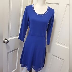NWT SPENSE Sweater Dress Size Medium, Colorful, Studded, Gorgeous